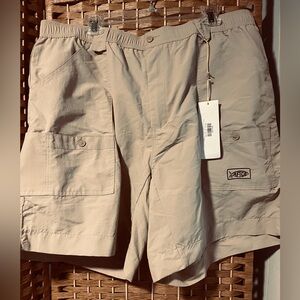 AFTCO Men's Tan Cargo Shorts